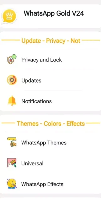 Gold WhatsApp 35.00 APK for free 1